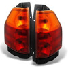 Fit 02-09 GMC Envoy Red Amber Tail Lights Replacement  Assembly