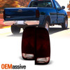 Fit 1997-2003 Ford F150 / 1999-2007 Ford Super Duty Pickup Red Smoked Tail Light