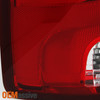 Fits 09-18 Ram Pickup Red Clear Taillight Brake lampDriver Left Side Replacement