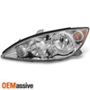 Fits 05-06 Camry LE | XLE Chrome Bezel Driver Left Side Headlight Replacement