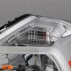 Fits 07-12 Versa Amber Chrome Clear Headlights Lamp Driver/Left Side Replacement