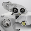 Fits 03-08 Toyota Matrix Amber Chrome Clear Headlights Driver/Left Replacement