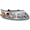 Fit 2003-2007 Saturn Ion 4-Dr Sedan Clear Passenger Side Replacement Headlight