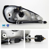Fit 1999-2005 Pontiac Grand AM Headlights Replacement  2000 2001 2002 2003 2004