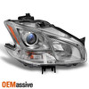 Fits 09-15 Maxima Sedan Halogen Type Projector Headlight Passenger Replacement