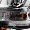 Fits 09-15 Maxima Sedan Halogen Type Projector Headlight Passenger Replacement