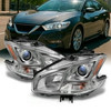 Fits 09-15 Maxima Sedan Headlights Replacement Left+Right Halogen Type 2009-2015