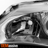 Fit 08-11 Subaru Impreza 12-14 WRX Projector Headlights +  Red Tail Lens Combo