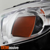 Fit 08-11 Subaru Impreza 12-14 WRX Projector Headlights +  Red Tail Lens Combo