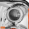 For 01-04 Nissan Frontier OE Headlights + Tail Lights Dark Red Len Housing Set