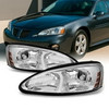Fit 2004 2005 2006 2007 2008 Grand Prix L+R Headlights Replacement