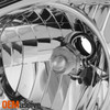 For 2001-2004 Nissan Frontier OE Style Headlights + Tail Light Red Housing Combo