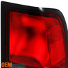 For 2001-2004 Nissan Frontier OE Style Headlights + Tail Light Red Housing Combo