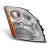 Fits 07-09 Sentra Chrome Clear Headlight Front Lamp Passenger Right Replacement