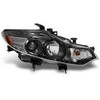 Fit 09-14 Murano Halogen Projector Chrome Passenger Side Headlight Replacement