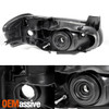 [Black] Fits 2000 2001 Maxima Left + Right Side Headlights Front Lamps Pair