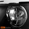 Fits 99-03 Lexus RX300 RX-300 Black Headlights Halogen Type Headlamps Left/Right