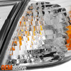 [OE Style]For 2000 2001 Toyota Camry Chrome Bezel Headlight Lamps Assembly