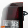 For 08-17 Jeep Patriot OE Headlights + Taillights Dark Red Housing Assembly