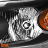 Fits 2009 2010 2011 2012 2013 Toyota Matrix Left+Right Side Black Headlights