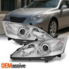 Fits 2007-2009 Lexus ES350 ES 350 Left + Right Side Halogen Type Headlights Pair