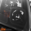 Fit 06-09 Ford Fusion Black Headlights Lamps Replacement Left+Right 2006-2009