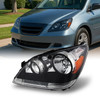 Fits 05-07 Odyssey Amber Chrome Clear Headlights Driver/Left Side Replacement
