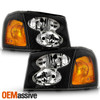 [OE Style]For 2002-2009 GMC Envoy XL XUV SUV Black Bezel Headlight Lamp Assembly