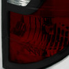 Fit 06-08 Honda Ridgeline Black Headlights + Dark Red Tail Lights Replacement