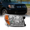 Fit 06-08 Pilot Chrome Projector Headlight Passenger Right Replacement
