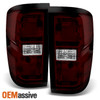 Fit 2014-2018 Chevy Silverado Pickup Dark Red L+R Tail Lights Pair Replacement