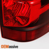 Fits 2007-2014 Tahoe Suburban Red Clear Passenger/Right Tail Lights Replacement