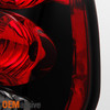Fit 02-09 Trailblazer Red Clear Driver Left Side Tail Lights Replacement