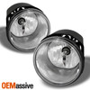 Fits 06-08 Commander Black Bezel Headlights Replacement+Clear Fog Lights w/Bulbs