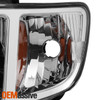 Fits 06-14 Honda Ridgeline  Replacement Clear Headlights Left + Right Headlamps