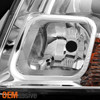 Fit 06-09 Ford Fusion Chrome Clear Headlight Front Lamp Passenger Replacement
