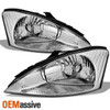 Fit 2000 2001 2002 2003 2004 Ford Focus LH + RH Side Headlights Replacement