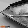 Fit 2000 2001 2002 2003 2004 Ford Focus LH + RH Side Headlights Replacement