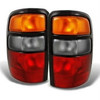 Fit 2000-2006 Suburban Yukon Tahoe Dark Red Smoked Taillights Lamp Replacement