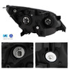 Fit 2005 2006 2007 Odyssey Black Bezel Headlights Replacement + Fog Light+Switch