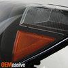 Fit 2005 2006 2007 Odyssey Black Bezel Headlights Replacement + Fog Light+Switch
