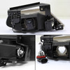 Fit 2005 2006 2007 Odyssey Black Bezel Headlights Replacement + Fog Light+Switch