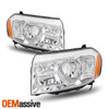 Fits 09 10 11 Honda Pilot Headlights Lamps Replacement Left + Right 2009-2011