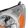 Fit 2005 2006 2007 Odyssey Chrome Headlights Replacement + Fog Lights w/Switch