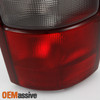 Fit 00-06 Suburban Yukon Tahoe Red Amber Tail Lights Brake Lamp Replacement Pair