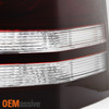 Fit 08-10 Dodge Avenger Dark Red Taillights Left & Right Side Replacement