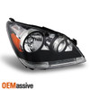 Fits 05-07 Odyssey Amber Chrome Clear Headlights Passenger/Right Replacement