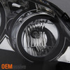 Fits 05-07 Odyssey Amber Chrome Clear Headlights Passenger/Right Replacement