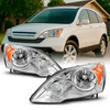 Fit 2007 2008 2009 2010 2011 Honda CRV CR-V Left + Right Headlights Lamps