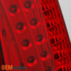 Fit 07-14 Cadillac Escalade LED Taillights Tail Light Passenger Side Replacement